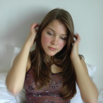 Cute teen Martina is in the bedroom waiting for you