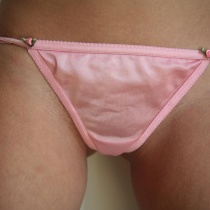 Sweet teen Lee shows you her silky pink panties